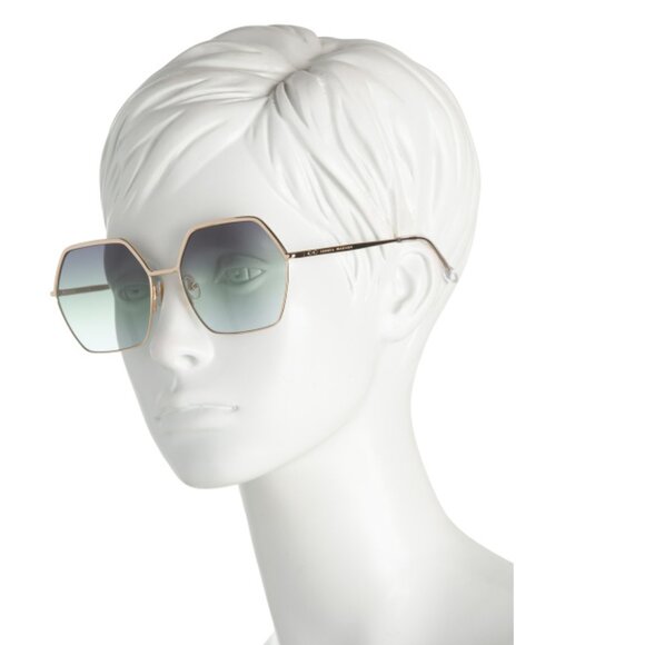 ISABEL MARANT Rose Gold 59mm Square Sunglasses display picture 1
